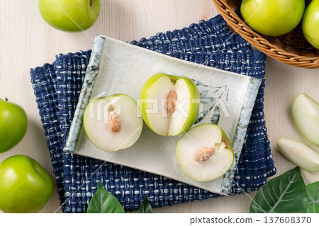 棗子 蜜棗 棗 新鮮 Indian jujube milk jujube ナツメ インドナツメ 137608370