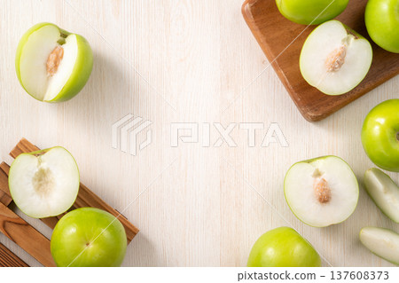 棗子 蜜棗 棗 新鮮 Indian jujube milk jujube ナツメ インドナツメ 137608373