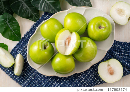 棗子 蜜棗 棗 新鮮 Indian jujube milk jujube ナツメ インドナツメ 137608374