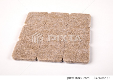 Square Adhesive Felt Pads Sheet For Furniture Leg Floor Protection 137608542