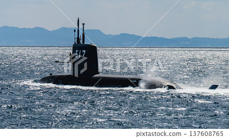 Japan Maritime Self-Defense Force Submarine 137608765