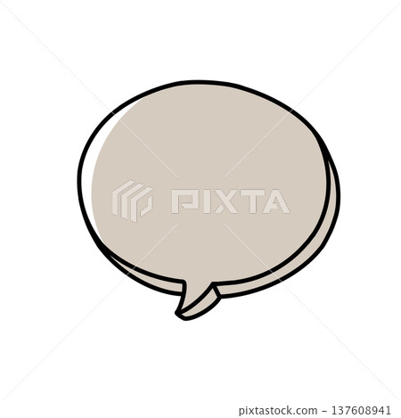 簡單的講話泡泡 137608941