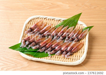Raw firefly squid 137611692