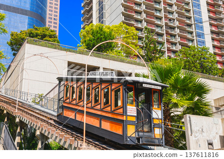 Los Angeles: Angels Flight, the world's shortest railway Los Angeles: Angels Flight, the world's shortest railway 137611816