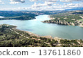 Embalse del Negratin. Aerial Drone High Resolution Shot. Hot Springs Granada. Spain 137611860