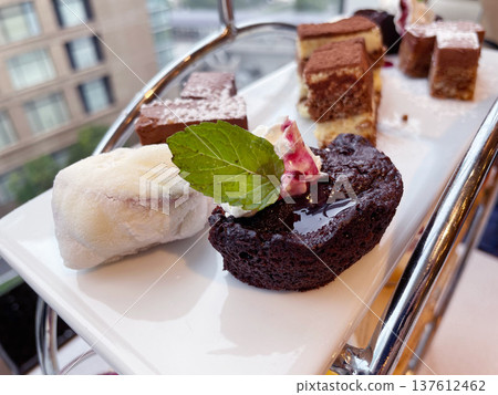 巧克力蛋糕下午茶 137612462