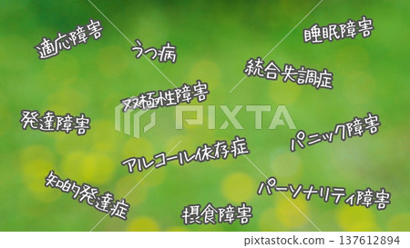 [Psychiatry] Main illnesses 137612894