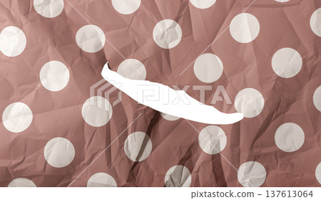Crumpled light brown paper texture background full frame. Wrinkled packaging sheet with soft shadow and folds. Rustic craft surface backdrop for creative layout concept.. Crumpled light brown paper texture background full frame. Wrinkled packaging sheet with soft shadow and folds. Rustic craft surface backdrop for creative layout concept.. 137613064
