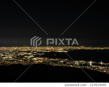 從神戶山頂眺望的夜景 137614495