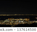 Night view from the mountains of Kobe 137614500