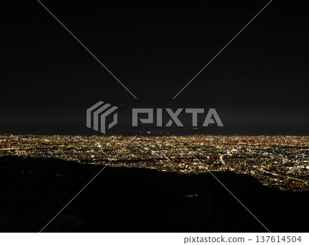 從神戶山頂眺望的夜景 137614504