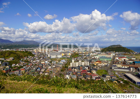 View of Tang Dynasty from Shiomi Park Observatory (Muroran City) 137614773