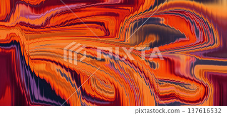 Futuristic distortion texture with vibrant luminous motion Futuristic distortion texture with vibrant luminous motion 137616532
