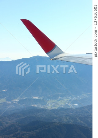 Airplane in flight Airplane in flight 137616603
