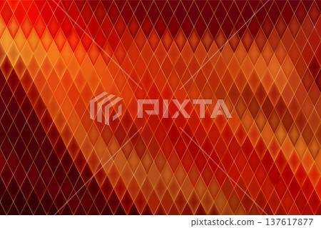 Luxurious rhombus pattern. Diamond mosaic bg. 137617877