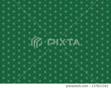 Dark green hemp leaf background 137621562