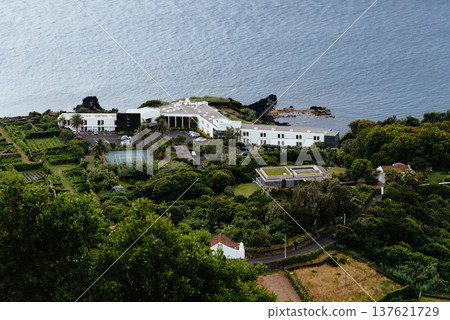 Hotel and Coastline in Sao Miguel Hotel and Coastline in Sao Miguel 137621729