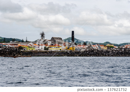 Ponta Delgada coast in Sao Miguel Island 137621732