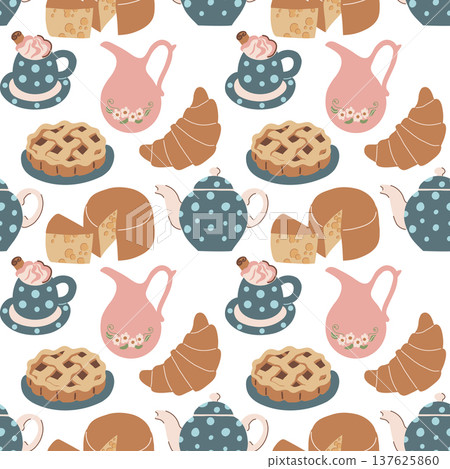 Cottagecore Pattern. Cottagecore Pattern. 137625860
