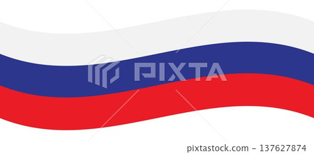 Flags of Russia - flat collection icon. Russia national flag set shape variations vector icon. Isolated sticker. Flags of Russia - flat collection icon. Russia national flag set shape variations vector icon. Isolated sticker. 137627874