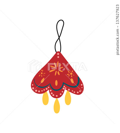 Festive Bell Ornament 137627923