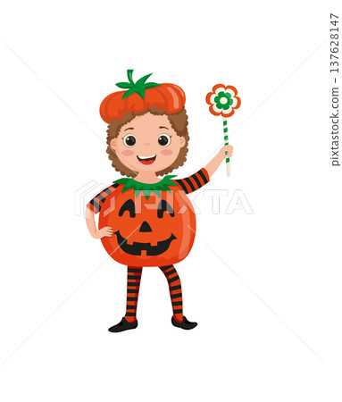 Cute Halloween Pumpkin Costume Cute Halloween Pumpkin Costume 137628147