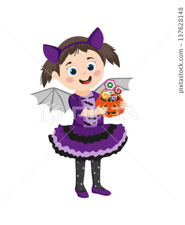 Cute Bat Girl Halloween Costume Cute Bat Girl Halloween Costume 137628148
