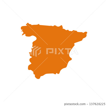 Spain Map 137628225