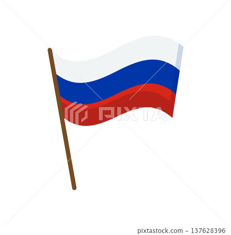Russian Flag 137628396