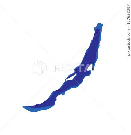Lake Baikal Silhouette 137628397