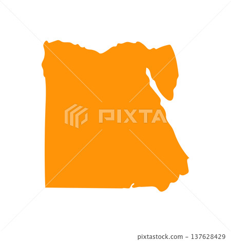 Map of Egypt 137628429