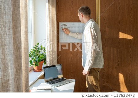 Home Office Productivity Under Deadline Pressure. 137628478