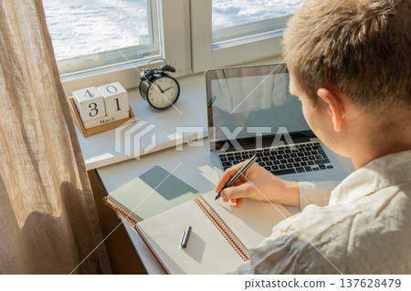 Working From Home With Deadline on March 31. 137628479