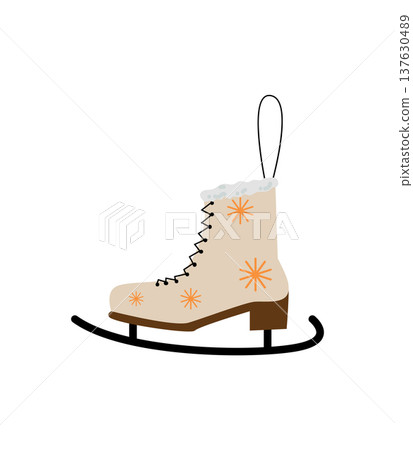 Ice Skate Ornament Ice Skate Ornament 137630489