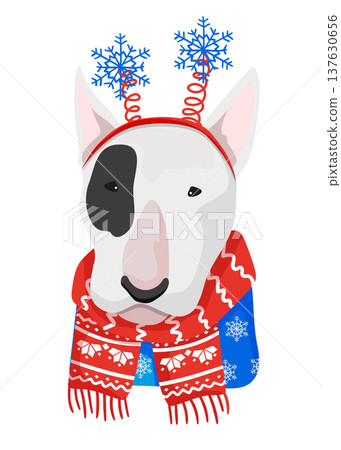 Snowflake Bull Terrier Snowflake Bull Terrier 137630656