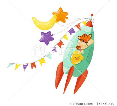 Tiger in Rocket to Stars Tiger in Rocket to Stars 137630859