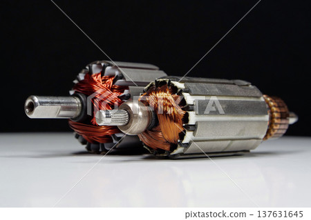 Rotors of electric motors from small household appliances 137631645