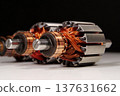 Rotors of electric motors from small household appliances 137631662