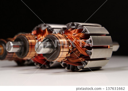 Rotors of electric motors from small household appliances Rotors of electric motors from small household appliances 137631662