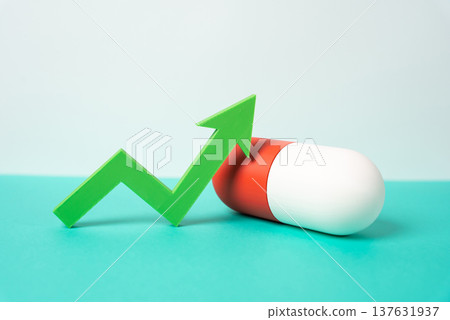 Increased sales of pharmaceuticals and medical supplies. Growing demand for medicines and healthcare products. Expansion of the pharmaceutical market and rising spending on treatment and prevention. Increased sales of pharmaceuticals and medical supplies. Growing demand for medicines and healthcare products. Expansion of the pharmaceutical market and rising spending on treatment and prevention. 137631937