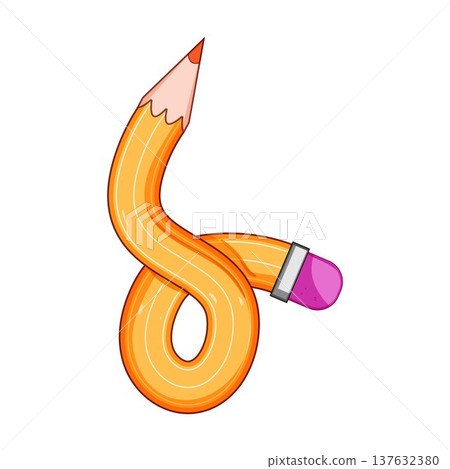 Flexible yellow pencil bending and twisting ideas Flexible yellow pencil bending and twisting ideas 137632380