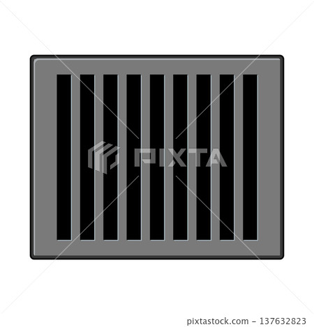 Road drain grates managing urban water drainage Road drain grates managing urban water drainage 137632823