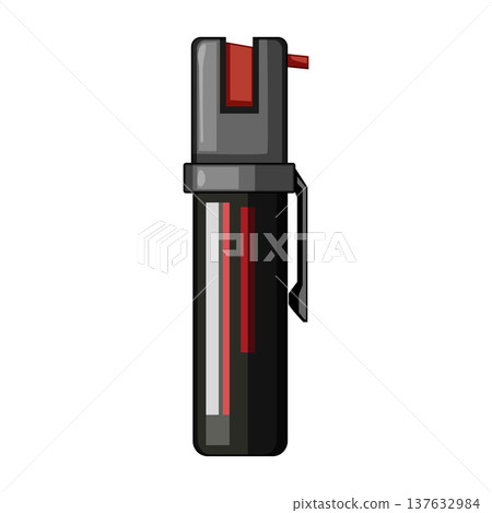 Pepper spray canister representing personal self defense and safety Pepper spray canister representing personal self defense and safety 137632984
