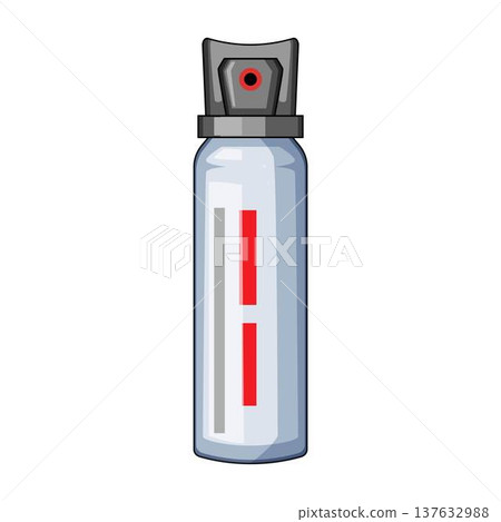 Pepper spray canister delivering personal self defense protection 137632988