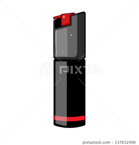Personal safety device illustrating pepper spray protection 137632990