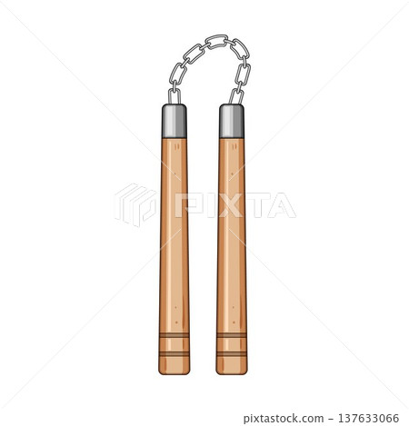 Nunchaku weapon for martial arts training and self defense Nunchaku weapon for martial arts training and self defense 137633066