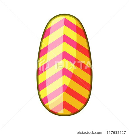 Colorful chevron pattern artificial nail art design Colorful chevron pattern artificial nail art design 137633227
