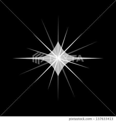 Bright lens flare creating an abstract sparkling starburst effect Bright lens flare creating an abstract sparkling starburst effect 137633413