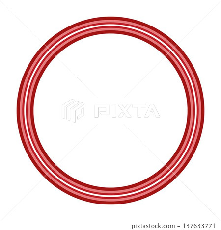 Red glow circle frame with multiple lines Red glow circle frame with multiple lines 137633771