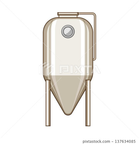 Fermentation tank for brewing beer and alcoholic beverages Fermentation tank for brewing beer and alcoholic beverages 137634085
